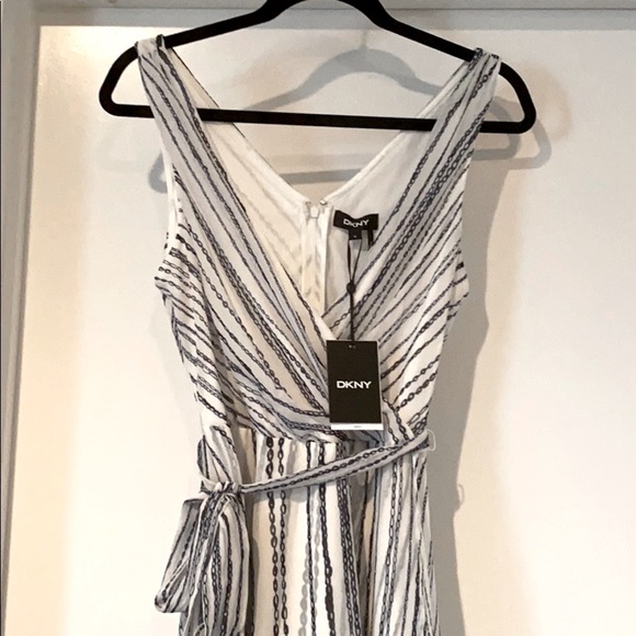 COPY - DKNY Navy & White Dress - NWT - Picture 3 of 6